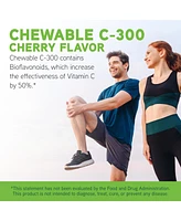 DaVinci Labs Chewable C-300 - Vitamin C Supplement to Support Immune Health, Cholesterol and Collagen Production - With Vitamin C, Pectin and More