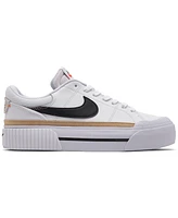 Nike Women's Court Legacy Lift Platform Casual Sneakers from Finish Line