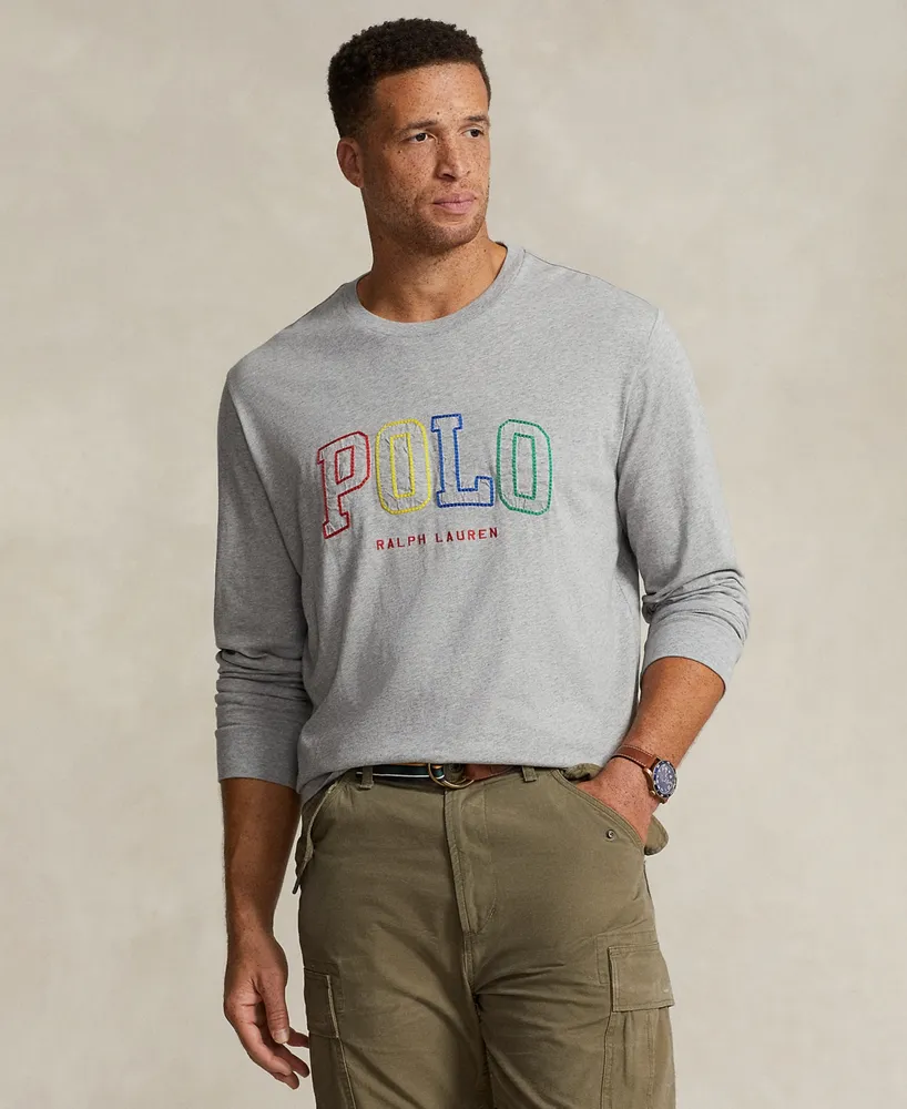 Polo Ralph Lauren Men's Big & Tall Big Pony T-Shirt - Macy's
