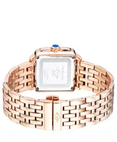 GV2 by Gevril Women's Padova Rose Gold-Tone Stainless Steel Watch 30mm