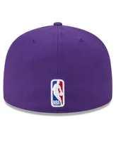Men's New Era Purple Utah Jazz 2023/24 City Edition Alternate 59FIFTY Fitted Hat
