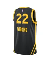 Men's and Women's Nike Andrew Wiggins Black Golden State Warriors 2023/24 Swingman Jersey - City Edition