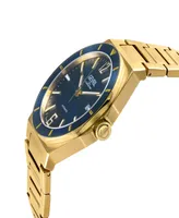 Gevril Men's High Line Gold-Tone Stainless Steel Watch 43mm