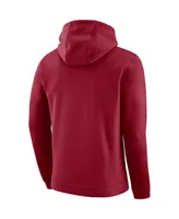 Men's Nike Cardinal Stanford Cardinal Arch Club Fleece Pullover Hoodie