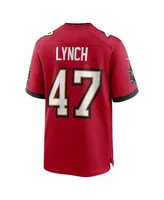 Men's Nike John Lynch Red Tampa Bay Buccaneers Retired Player Game Jersey