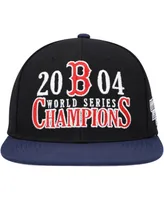 Men's Mitchell & Ness Black Boston Red Sox World Series Champs Snapback Hat