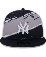 Men's New Era Navy New York Yankees Tear Trucker 9FIFTY Snapback Hat