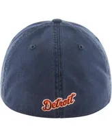 Men's '47 Brand Navy Detroit Tigers Sure Shot Classic Franchise Fitted Hat