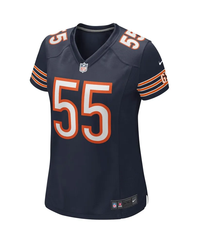 Women's Nike Lance Briggs Navy Chicago Bears Game Retired Player Jersey