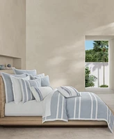 White Sand Beachwood Reversible Duvet Cover, King/California King