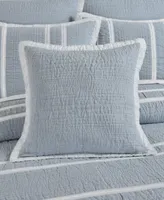 White Sand Beachwood Decorative Pillow Cover, 20" x 20"