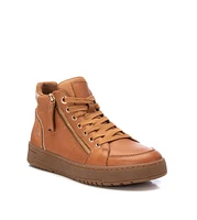 Carmela Collection Women's Leather High Top Sneakers By Xti