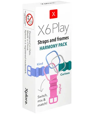 Xplora X6Play Harmony Multicolor Accessory Pack - extra straps and loops to mix and match accessories! - Assorted Pre