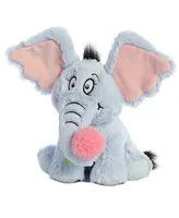 Aurora Medium Horton Dr. Seuss Whimsical Plush Toy Blue 12"