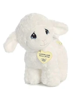 Aurora Medium Luffie Lamb Musical Precious Moments Inspirational Plush Toy White 10"