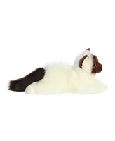 Aurora Medium Bella Flopsie Adorable Plush Toy White 12"