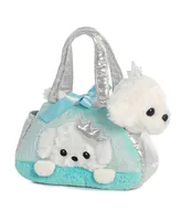Aurora Small Peek-a-Boo Princess Puppy Fancy Pals Fashionable Plush Toy Multi-Color 7"