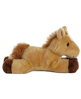 Aurora Small Prancer Mini Flopsie Adorable Plush Toy Brown 8"