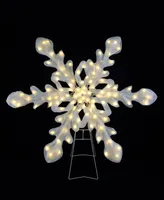 35" Outdoor Twinkling Led Snowflake