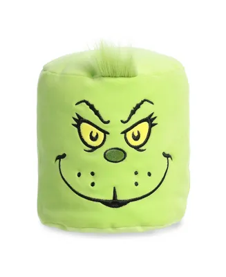Aurora Small Grinch Mallow Dr. Seuss Whimsical Plush Toy Green 6"