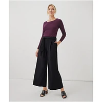 Luxe Jersey Volume Pant Made With Organic Cotton