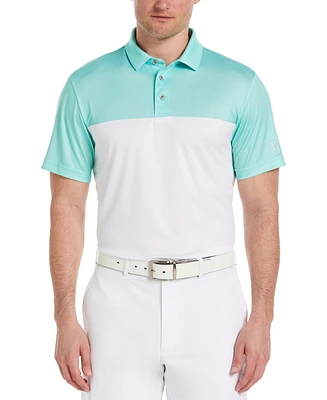 Pga Tour Men's Airflux Colorblock Short-Sleeve Golf Polo Shirt