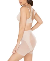 Miraclesuit Women's Sexy Sheer Extra Firm Rear Lift Boy Short 2776