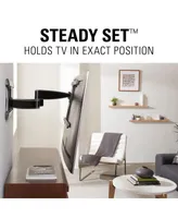 Sanus VLF728 Large Full Motion Tv Mount for 42" - 90" Tv (Black)