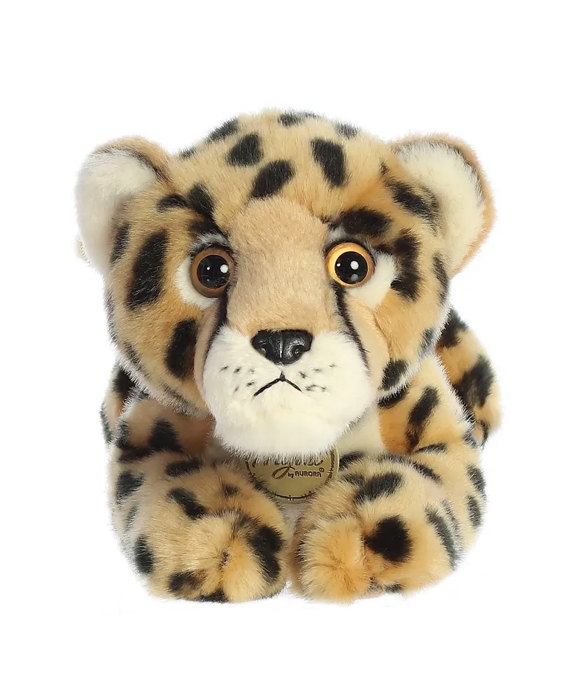 Aurora Medium Cheetah Miyoni Adorable Plush Toy Brown 11"