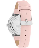 Tommy Hilfiger Women's Quartz Blush Leather Watch 34mm