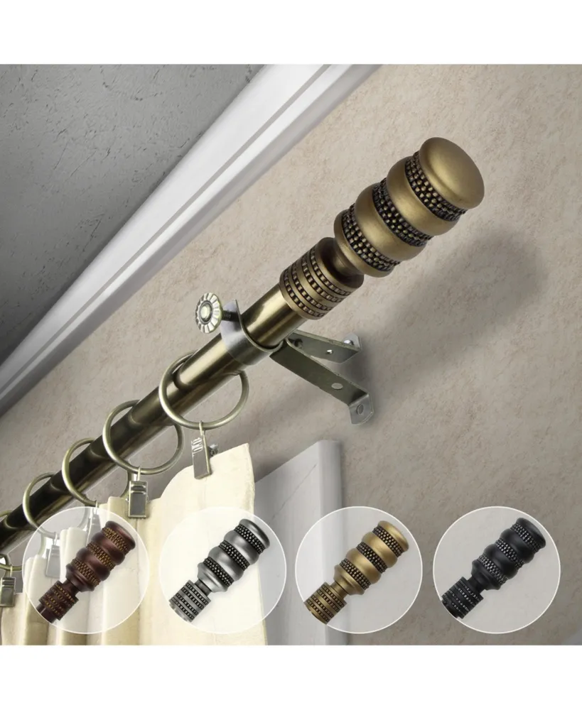 Dollop 13/16" Curtain Rod 66-120"