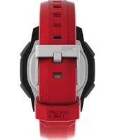 Timex Ufc Men's Spark Digital Red Polyurethane Strap Heart Rate Watch 46mm
