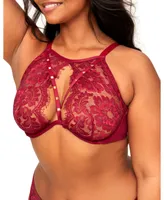 Emmeline Women's Plus-Size Unlined Plunge Bra