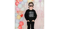 Sweet Wink Toddler Girls New Year Crew Sweatshirt