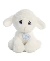 Aurora Medium Luffie Lamb Precious Moments Inspirational Plush Toy White 10"