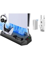 Bolt Axtion PS5 Stand and Cooling Station with Dual Controller Charging Station With Bundle