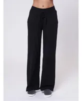 Leimere Women's Knit Tisbury Wide Leg Pant