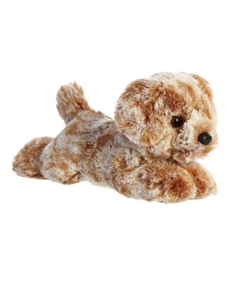 Aurora Small Coco Lab Mini Flopsie Adorable Plush Toy Brown 8"