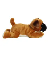 Aurora Medium Chad Boxer Flopsie Adorable Plush Toy Brown 12"