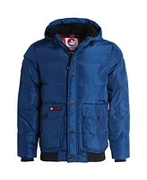 Canada Weather Gear Mens Machine Washable High Neck Puffer Jacket