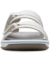 Clarks Women's Cloudsteppers Breeze Piper Comfort Slide Sandals