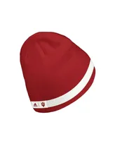 Men's adidas Crimson Indiana Hoosiers Wordmark Beanie