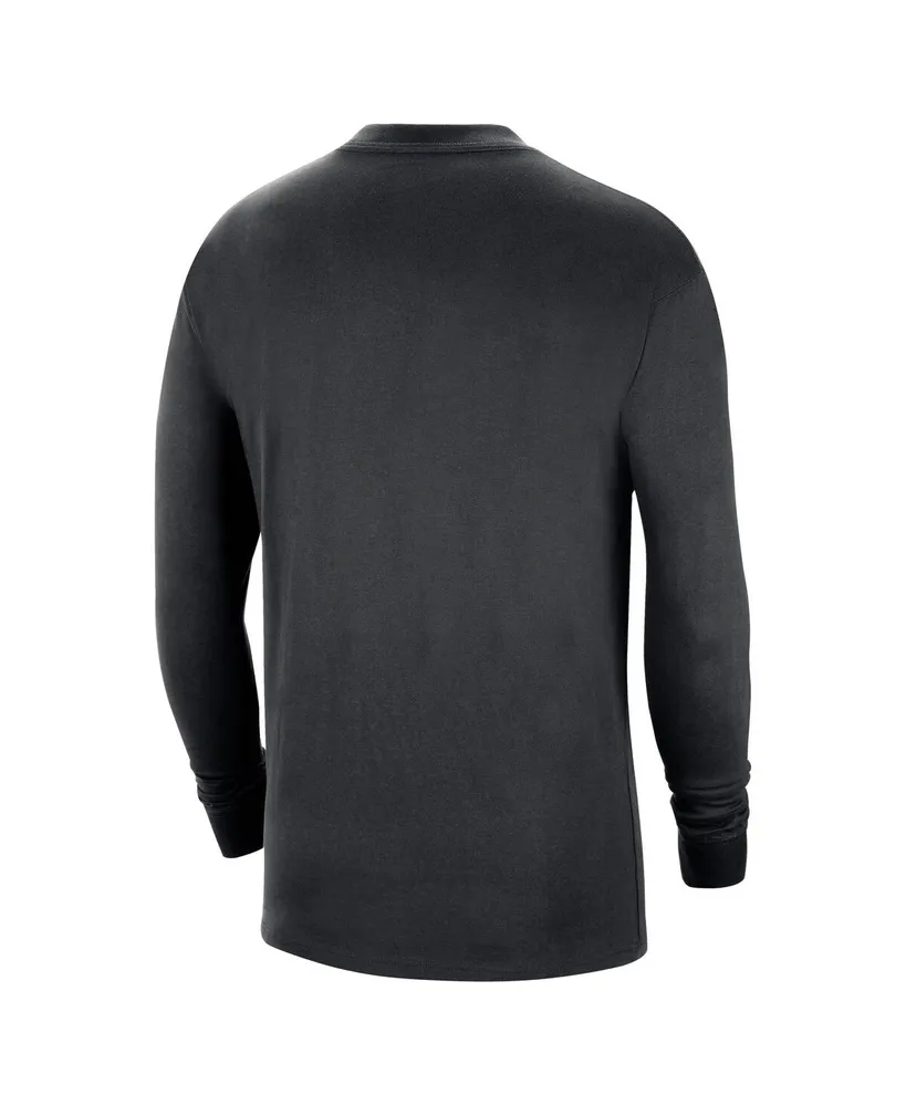 Men's Nike Black Toronto Raptors 2023/24 City Edition Max90 Expressive Long Sleeve T-shirt