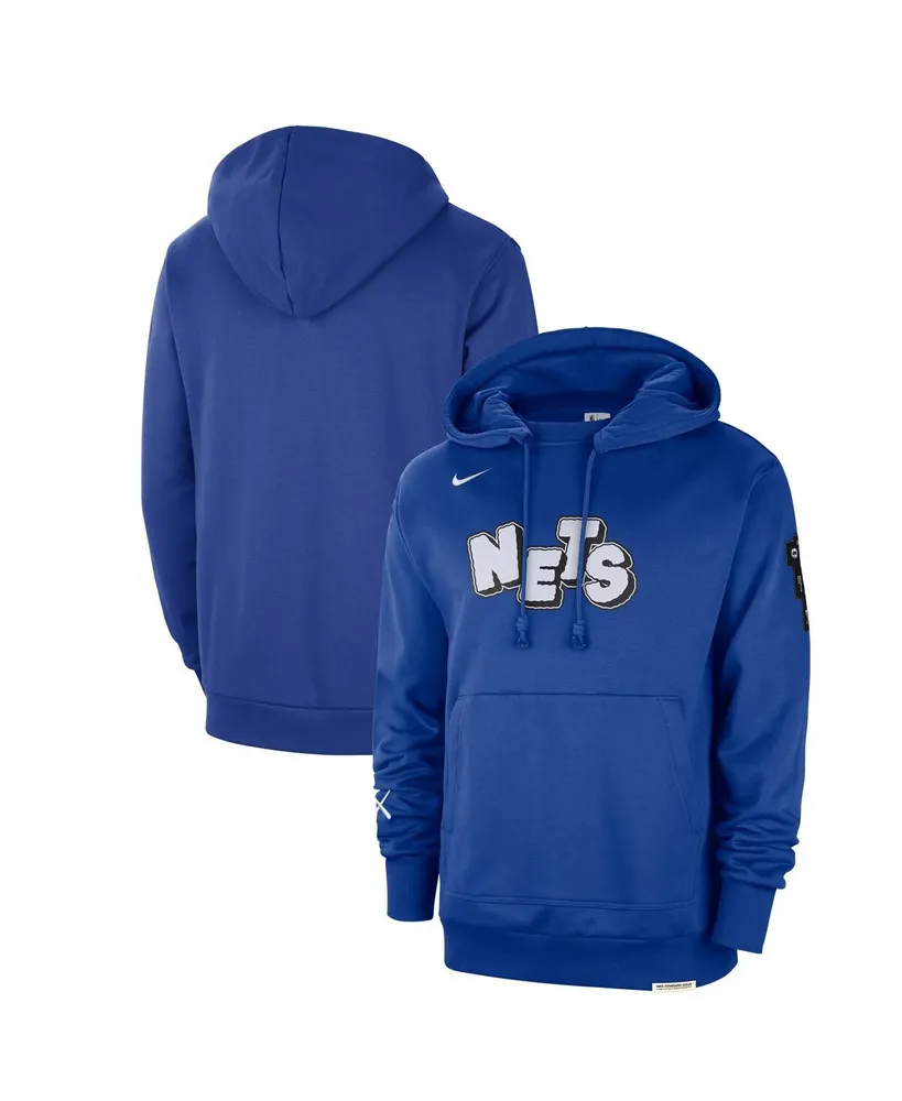 Brooklyn Nets Nike City Edition Courtside Fleece Hoodie - Royal