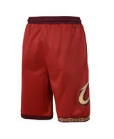 Big Boys Nike Red Cleveland Cavaliers 2023/24 City Edition Swingman Performance Shorts