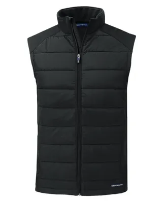 Cutter & Buck Evoke Hybrid Eco Softshell Recycled Mens Full Zip Vest