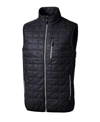 Cutter & Buck Rainier PrimaLoft Mens Big & Tall Eco Insulated Full Zip Puffer Vest