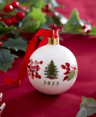 Spode Christmas Tree 2023 Annual Ornament Collection