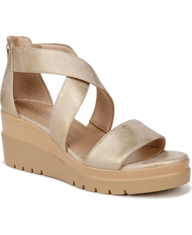 Soul Naturalizer Goodtimes Ankle Strap Wedge Sandals