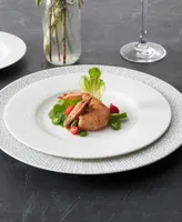 Fortessa Amanda Embossed Salad Plates, Set of 4